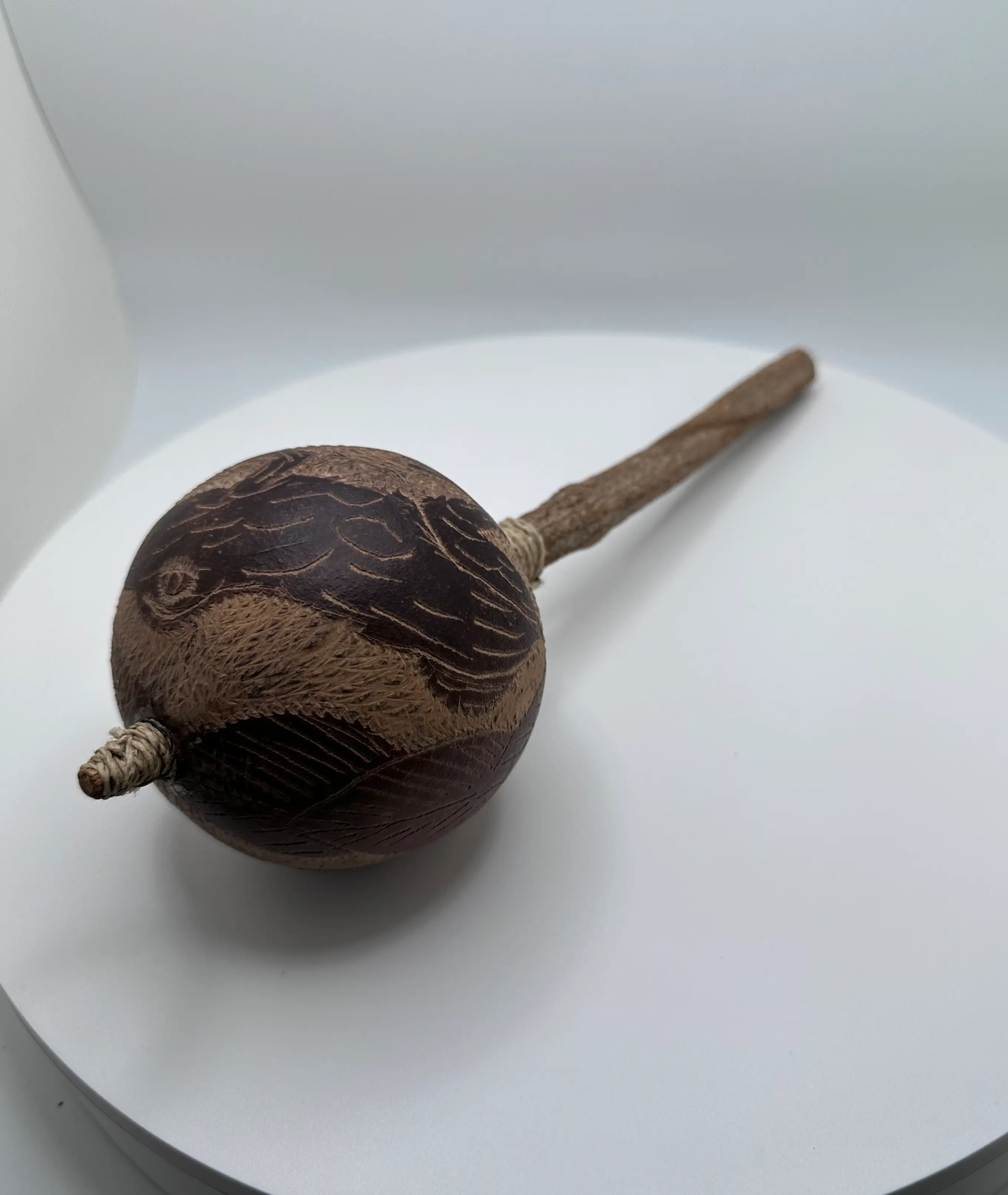 Ayahuasca Vine Rattle With Kambo Art